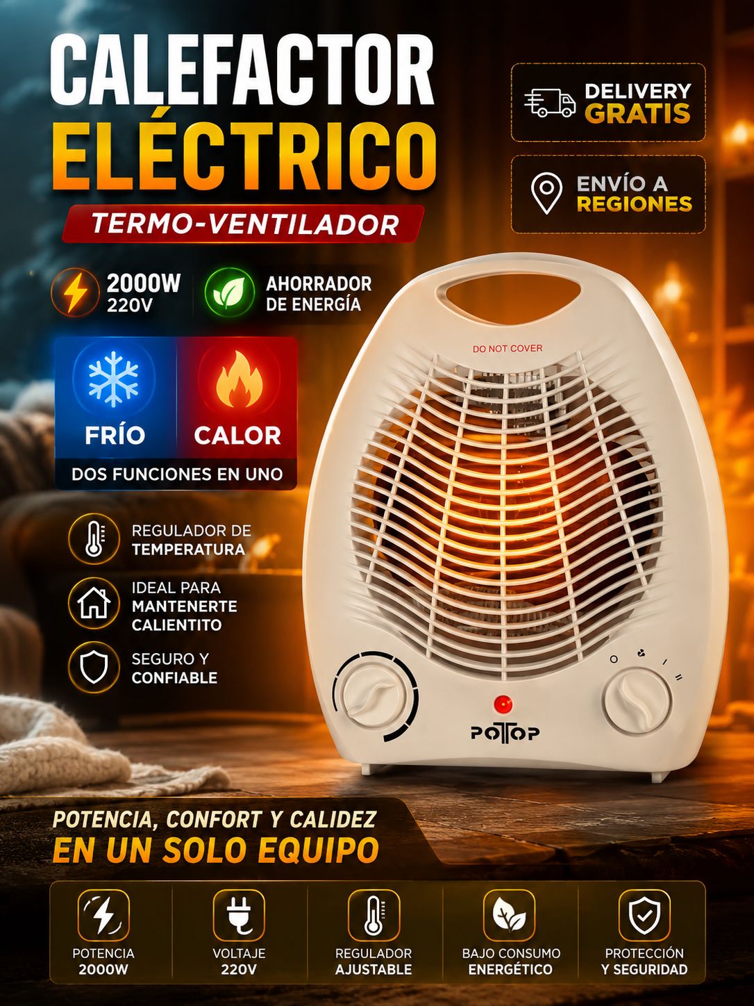 Calefactor eléctrico